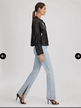 PAIGE Stella High Rise Modern Straight Leg Jeans NWT | Size 23 | Vintage Wash